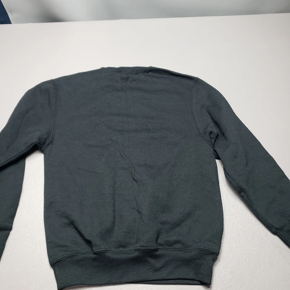 port and company basic black sweater kids gender neutral size medium